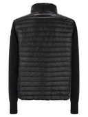 Cárdigan de lana acolchada de Moncler con cremallera
