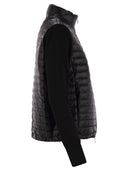 Cárdigan de lana acolchada de Moncler con cremallera