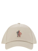 Gorra de béisbol de gabardina de algodón grenoble moncler