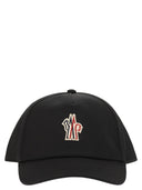 Gorra de béisbol de gabardina de algodón grenoble moncler