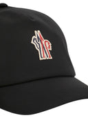 Gorra de béisbol de gabardina de algodón grenoble moncler