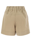 Moncler Grenoble Shorts In Technical Froissé