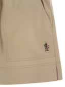 Moncler Grenoble Shorts In Technical Froissé