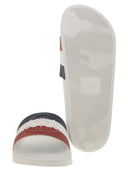 Moncler Basile Rubber Slides With Logo