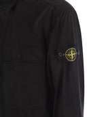Stone Island Stretch Cotton Canvas Overhirt