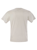Stone Island Short Sleeved T Shirt With Compass Logo Patch