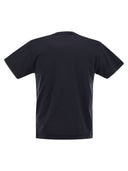 Stone Island kortærmet T -shirt med kompas logo patch