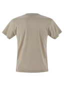 Stone Island Short Sleeved T Shirt With Compass Logo Patch