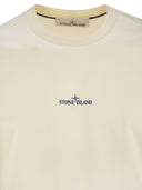Stone Island Short Sleeved T Shirt In Cotton Jersey