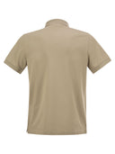 Stone Island kortærmet poloshirt med kompas patch