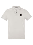 Stone Island Short Short Shorted Shirt con patch di bussola