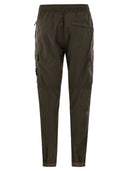 Stone Island Regular Fit Tapered Cargo Trousers With Zipped Pockets