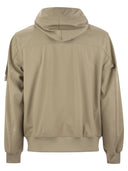 Stone Island Hooded Jacket, vand og vindbestandig