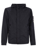 Stone Island Windproof Hooded Jacket With Anti Drip