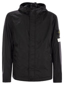 Stone Island vindtæt hættejakke med anti -dryp
