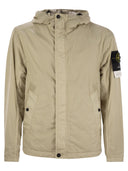 Giacca con cappuccio antivento di Stone Island con antidrive