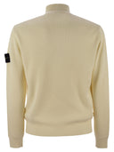 Stone Island Cotton Knit Cardigan With Zip