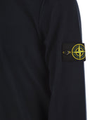 Stone Island Jumper With Short Zip And Small Lapels