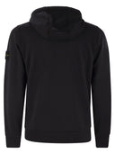 Stone Island Sweatshirt With Zip And Drawstring Hood