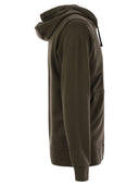 Stone Island sweatshirt med lynlås og trækkel