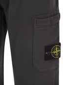 Stone Island Cotton Trousers With Drawstring