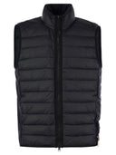 Stone Island Down Jacket With Zip
