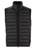 Stone Island Down Jacket med lynlås