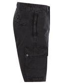 Stone Island Cargo Bermuda Shorts With Stone Island Badge