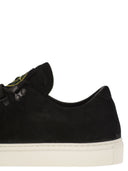 Stone Island Laced Trainer With Logo