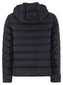 Moncler Arneb قصيرة أسفل سترة مع غطاء محرك السيارة