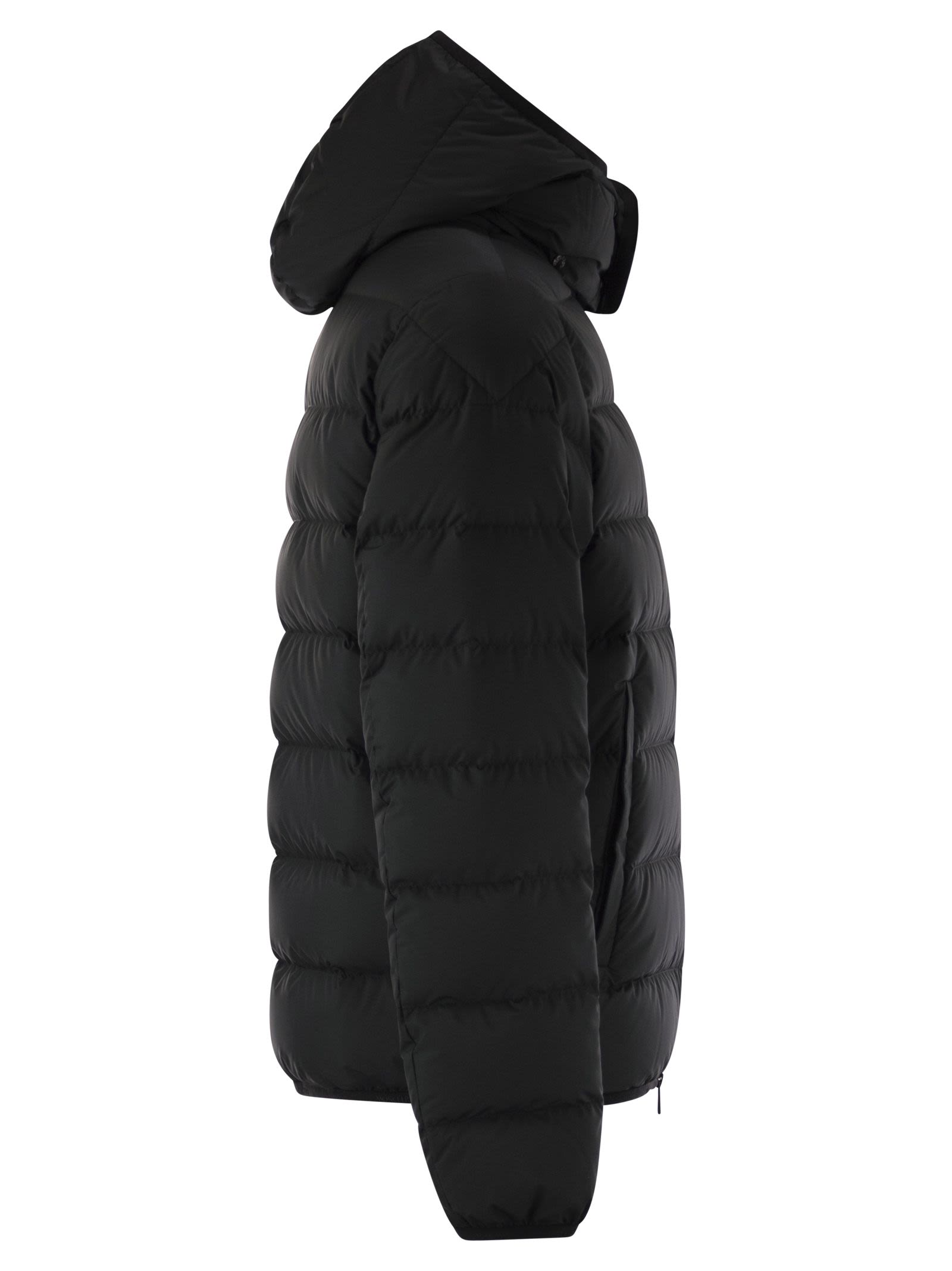 Moncler Montbrocq Short Down Jacket With Hood