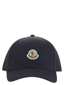 Gorra de béisbol de gabardina de algodón moncler
