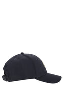 Gorra de béisbol de gabardina de algodón moncler