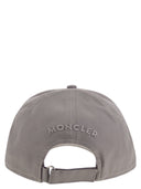 Gorra de béisbol de gabardina de algodón moncler