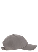 Gorra de béisbol de gabardina de algodón moncler