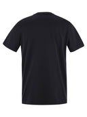 Camiseta de Moncler con logotipo de algodón flocked