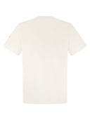 Moncler Cotton T Shirt With Embroidered Tricolour Logo