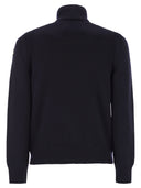 Moncler Wool Padded Cardigan With Zip