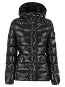 Moncler Barante Short Down Jacket z kapturem