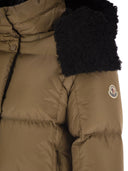 Moncler Castelnou Short Down Jacket With Hood And Square Quilting