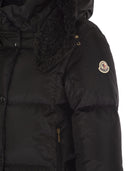 Moncler Castelnou Short Down Jacket With Hood And Square Quilting