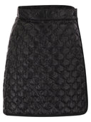 Moncler gepolsterte Minirock mit quadratischer Quilt