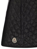 Moncler gepolsterte Minirock mit quadratischer Quilt