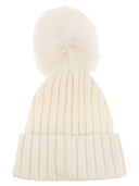 Wollkappe Moncler mit synthetischer Pompom