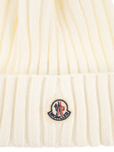Wollkappe Moncler mit synthetischer Pompom