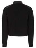 Moncler wyściełany wełniany kardigan z ZIP