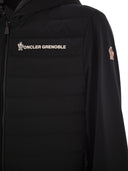 Moncler Grenoble Padded Zip Up Sweatshirt