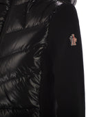 Moncler Grenoble Felpa Imbottita In Pile Con Zip E Cappuccio