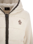 Moncler Grenoble Padded Hoodie With Zip In Polartec®