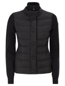 Moncler Grenoble gewatteerd wollen vest